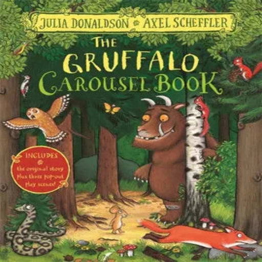 The Gruffalo Carousel Book-Board Book-Pan-Toycra