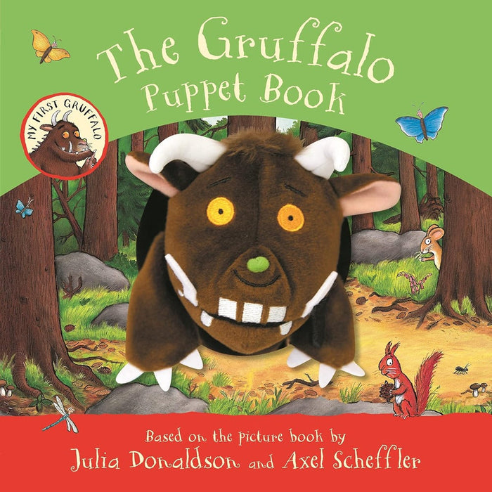 The Gruffalo Puppet Book-Board Book-Pan-Toycra