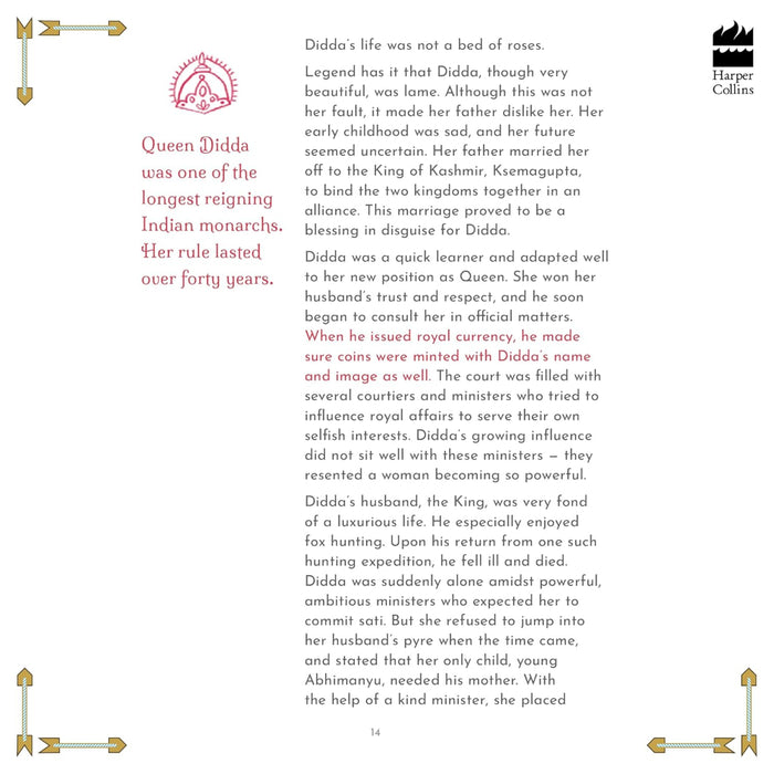 The Gutsy Girls Who Led India-Story Books-Hc-Toycra