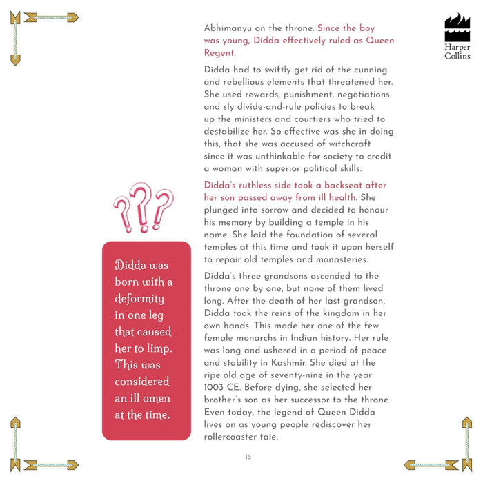 The Gutsy Girls Who Led India-Story Books-Hc-Toycra