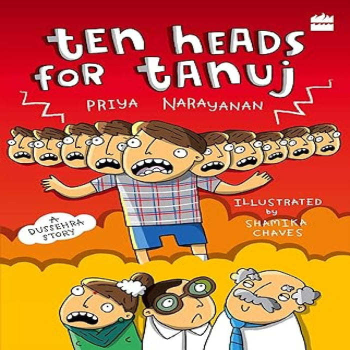The Heads Of Tanuj-Story Books-Hc-Toycra