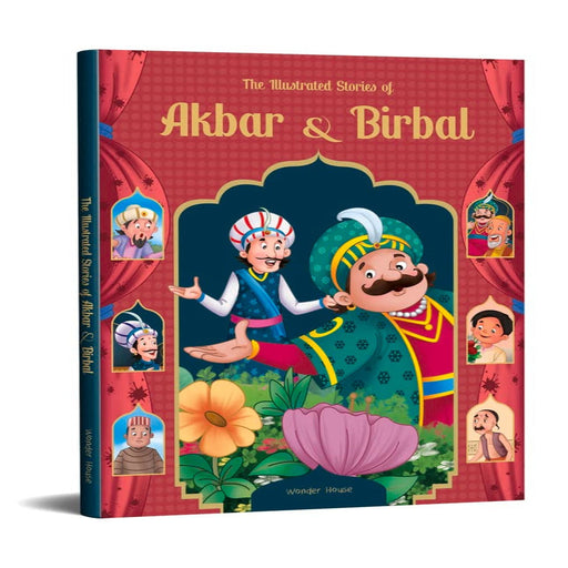 The Illustrated Stories Of Akbar And Birbal-Story Books-WH-Toycra