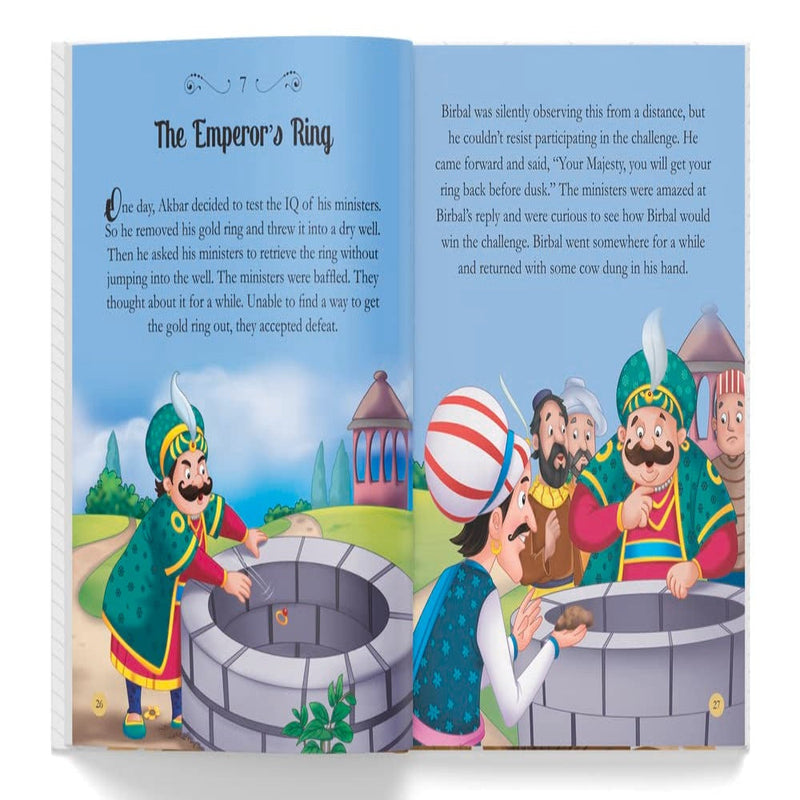The Illustrated Stories Of Akbar And Birbal