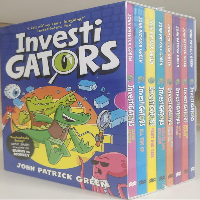 The Investigators Books - Set Of 8 Books