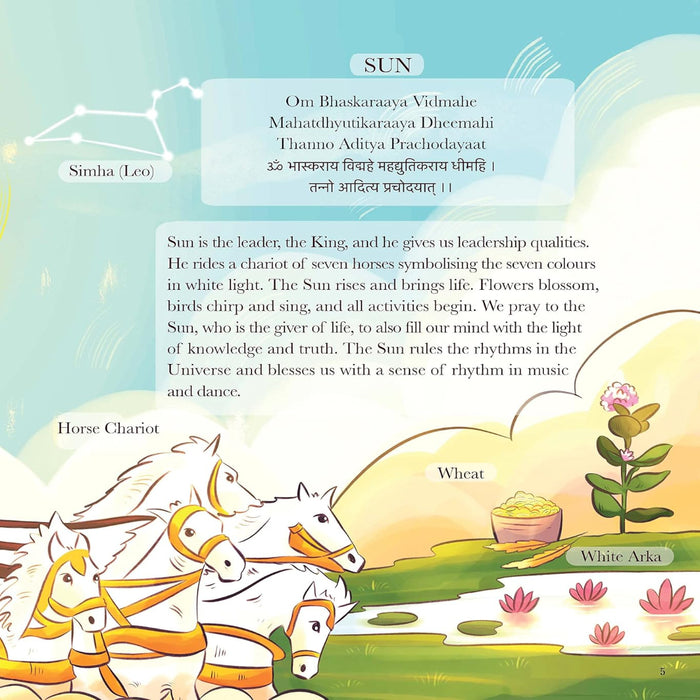 The Navagrahas Nine Celestial Bodies-Mythology Book-Ok-Toycra