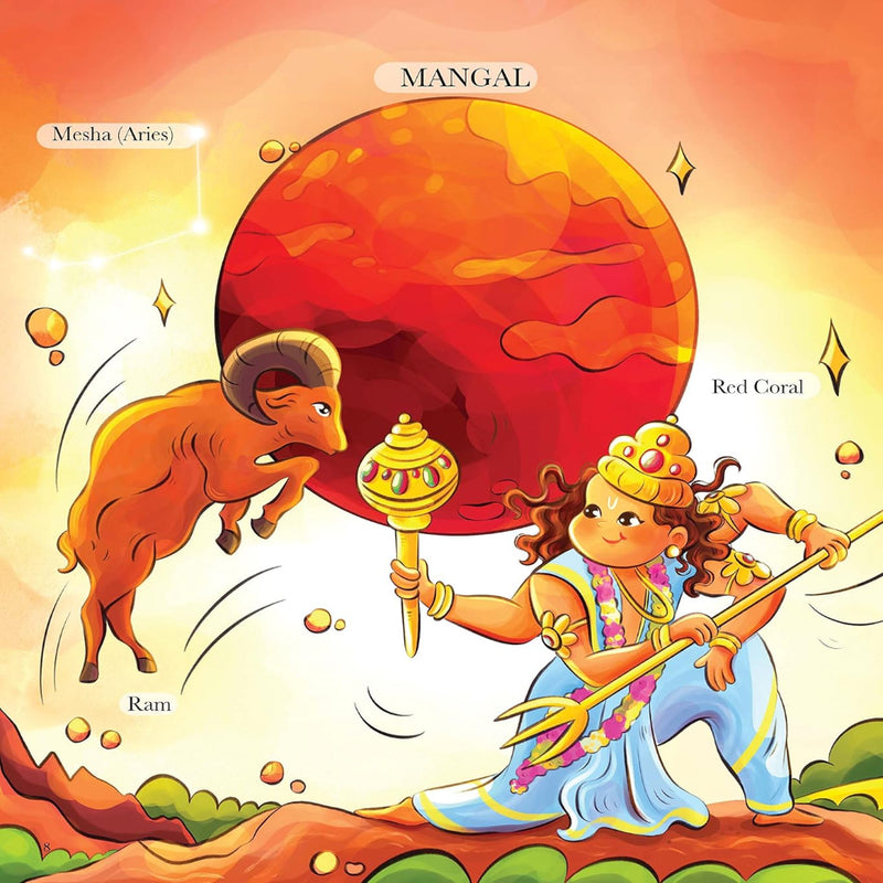 The Navagrahas Nine Celestial Bodies