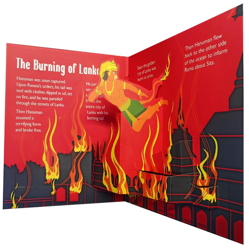 The Ramayana - 10 Pop Ups Book