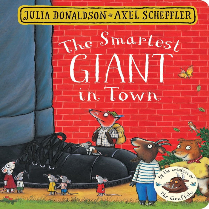 The Smartest Giant In Town-Board Book-Pan-Toycra