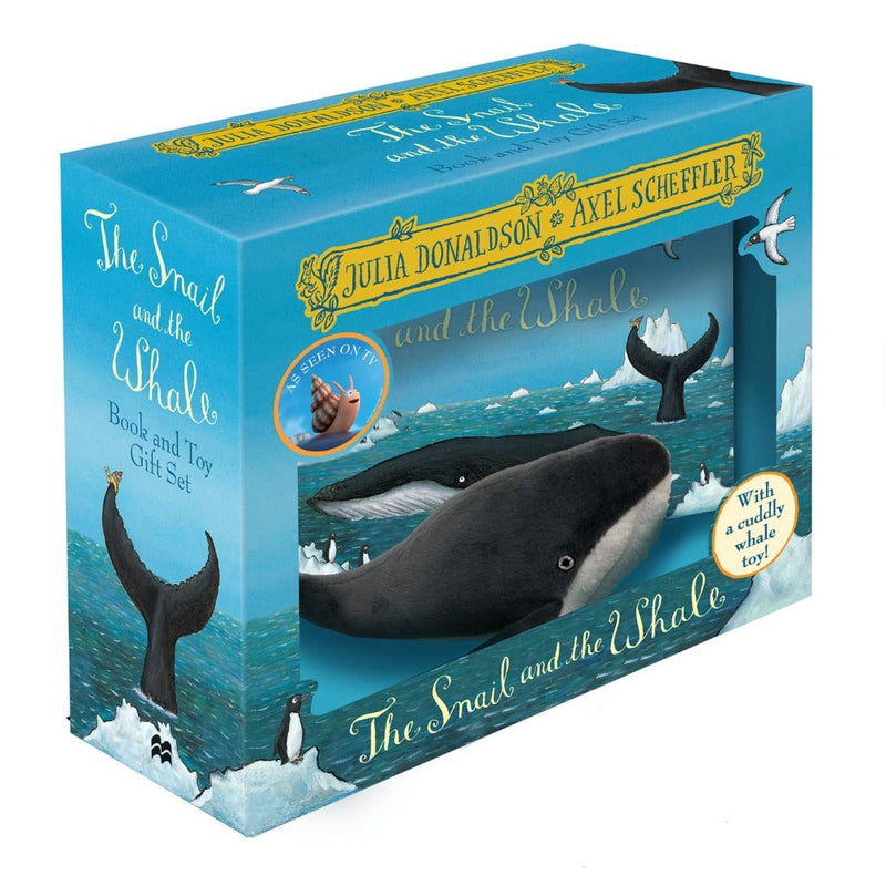 The Snail And The Whale - Books And Toy Gift Set