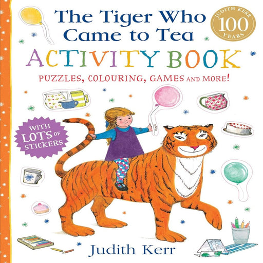 The Tiger Who Came To Tea Activity Book-Activity Books-Hc-Toycra