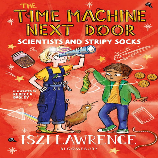 The Time Machine Next Door Scientist And Stripy Socks-Story Books-Bl-Toycra