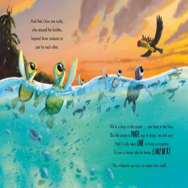 The Turtle Who Turned The Tide Picture Book By Rachel Bright