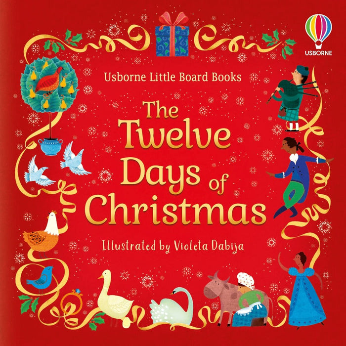 The Twelve Days Of Christmas-Board Book-Usb-Toycra