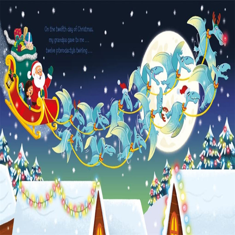 The Twelve Dinosaurs Of Christmas