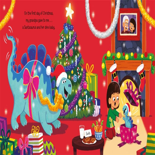 The Twelve Dinosaurs Of Christmas-Picture Book-Hi-Toycra