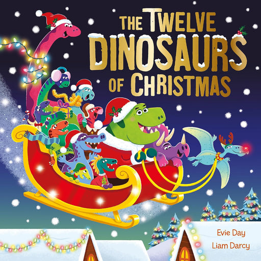 The Twelve Dinosaurs Of Christmas-Picture Book-Hi-Toycra