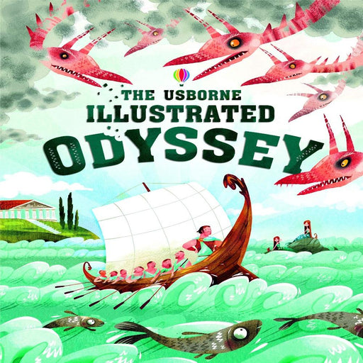 The Usborne Illustrated Odyssey-Story Books-Usb-Toycra