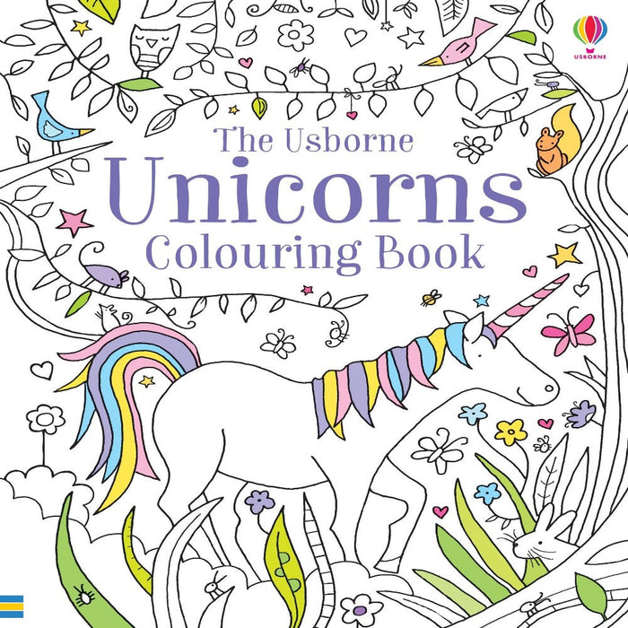 The Usborne Unicorn Colouring Book-Activity Books-Usb-Toycra