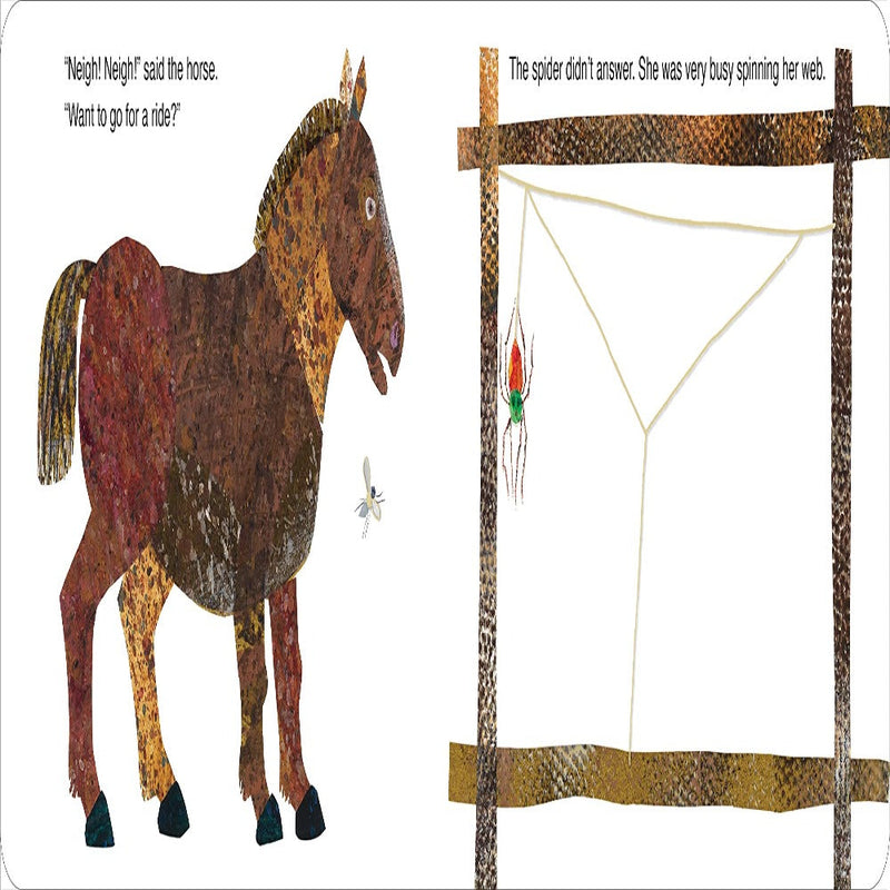 The Very Busy Spider By Eric Carle