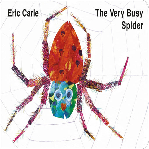 The Very Busy Spider By Eric Carle-Board Book-Prh-Toycra