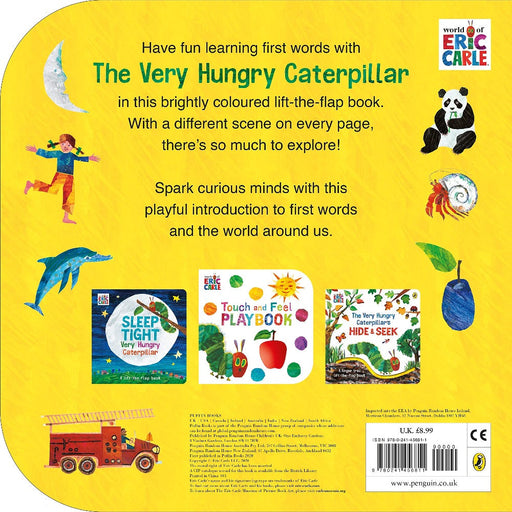 The Very Hungry Caterpillar's First 100 Words-Board Book-Prh-Toycra