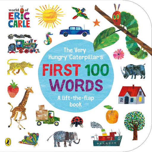 The Very Hungry Caterpillar's First 100 Words-Board Book-Prh-Toycra