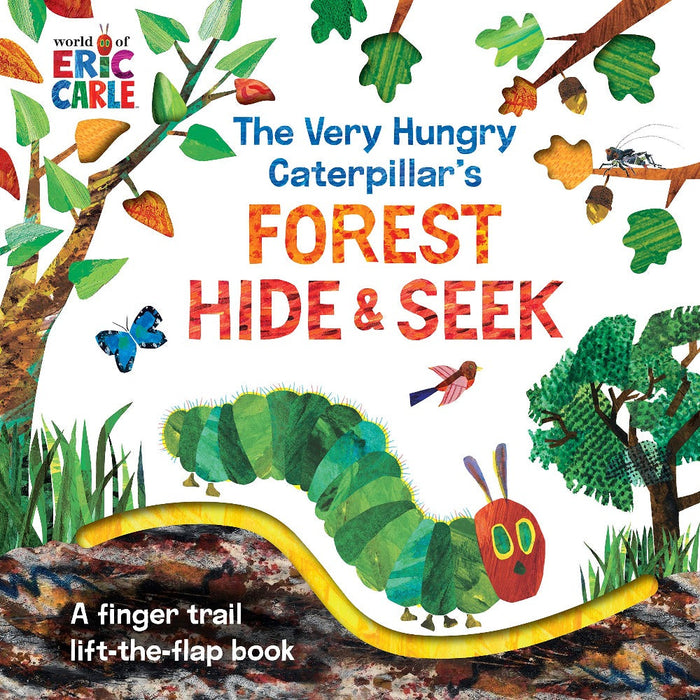 The Very Hungry Caterpillar's Forest Hide & Seek By Eric Carle-Board Book-Prh-Toycra