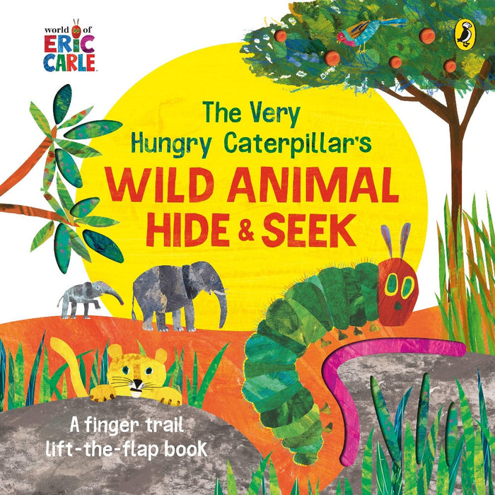 The Very Hungry Caterpillar's Wild Animal Hide-and-Seek by Eric Carle-Board Book-Prh-Toycra