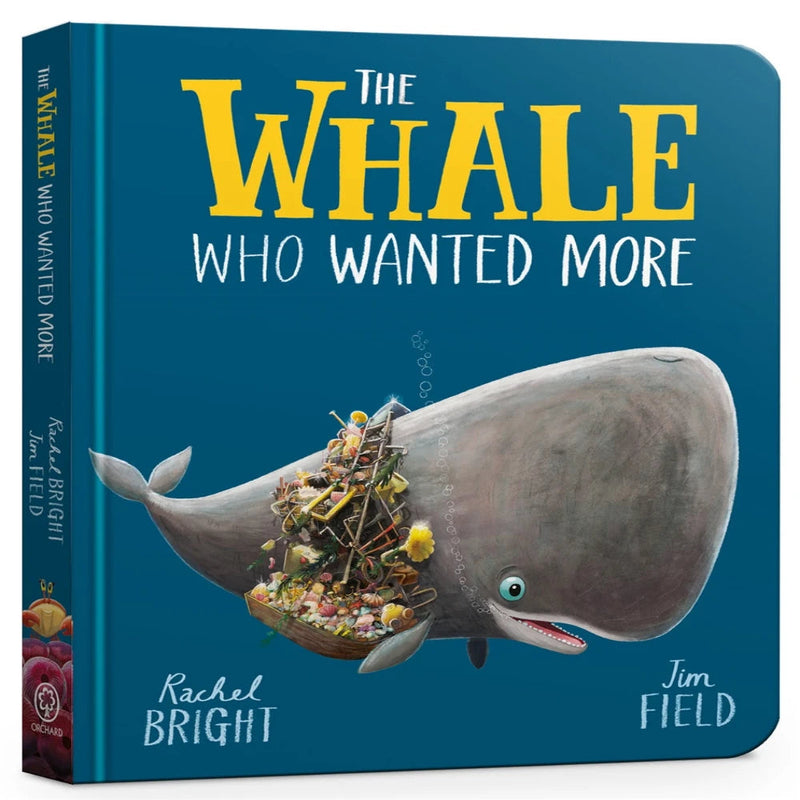 The Whale Who Wanted More By Rachel Bright
