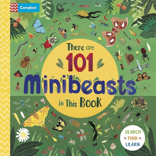 There Are 101 Minibeasts In This Book-Board Book-Pan-Toycra