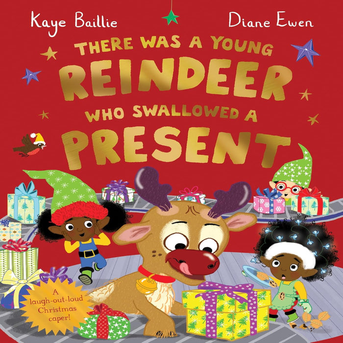 There Was A Young Reindeer Who Swallowed A Present-Picture Book-Pan-Toycra