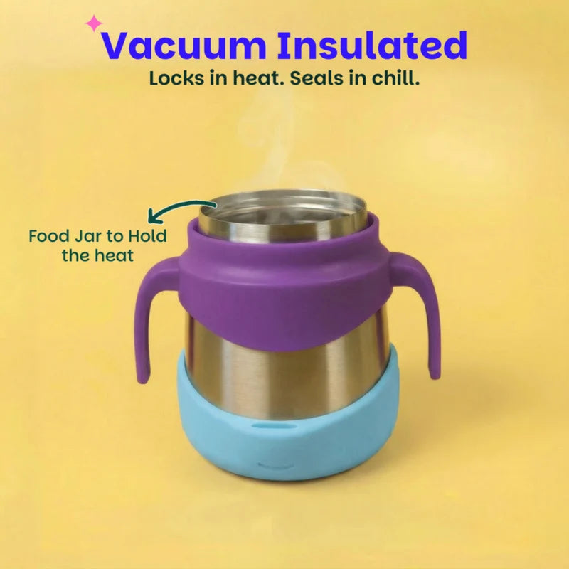 Basil ThermoTot Insulated Food Jar