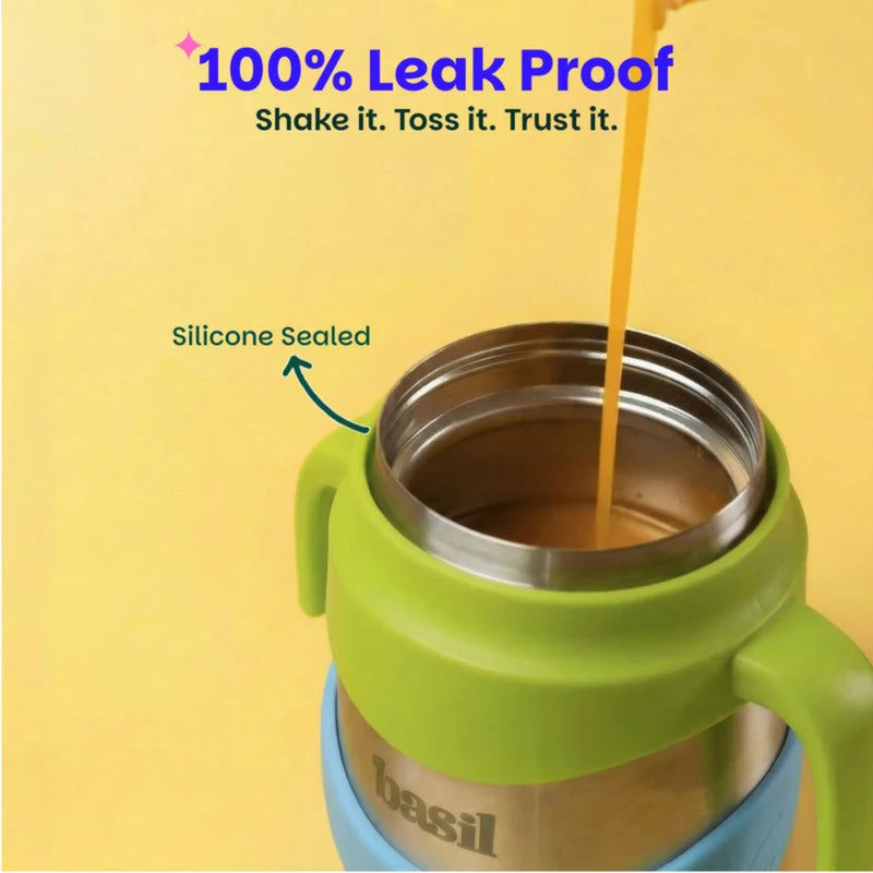 Basil ThermoTot Insulated Food Jar