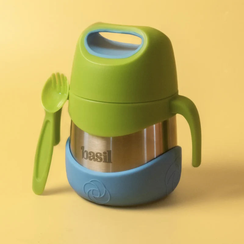 Basil ThermoTot Insulated Food Jar