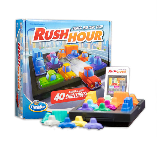 ThinkFun Rush Hour Traffic Jam Logic Game-Board Games-Thinkfun-Toycra