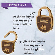 Thinker Place Lock & Key Mechanism