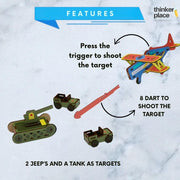 ThinkerPlace Build Your Own Fighter Plane Toy For Kids