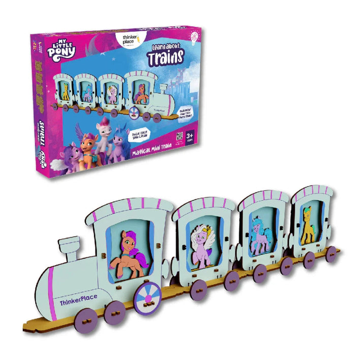 ThinkerPlace My Little Pony Magical Mini Train Photo Frame-STEM toys-ThinkerPlace-Toycra