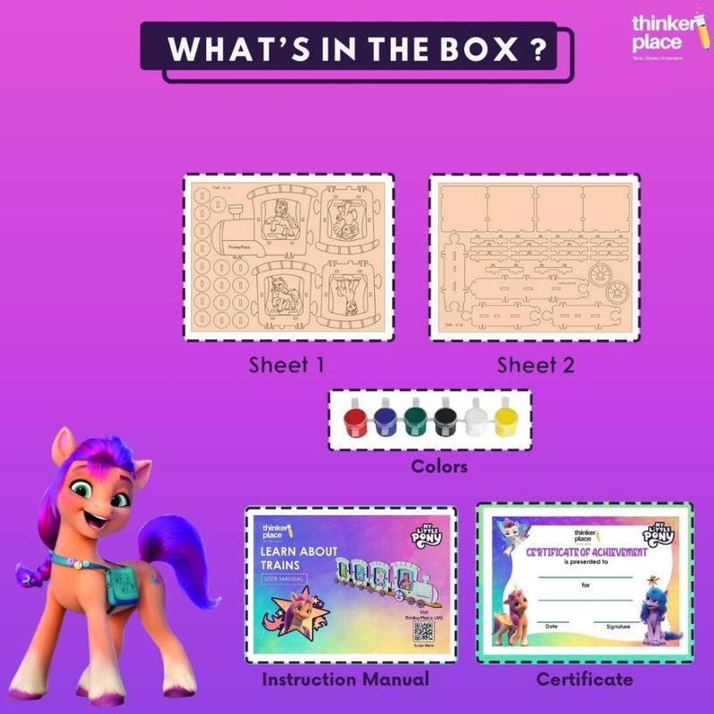 ThinkerPlace My Little Pony Magical Mini Train Photo Frame