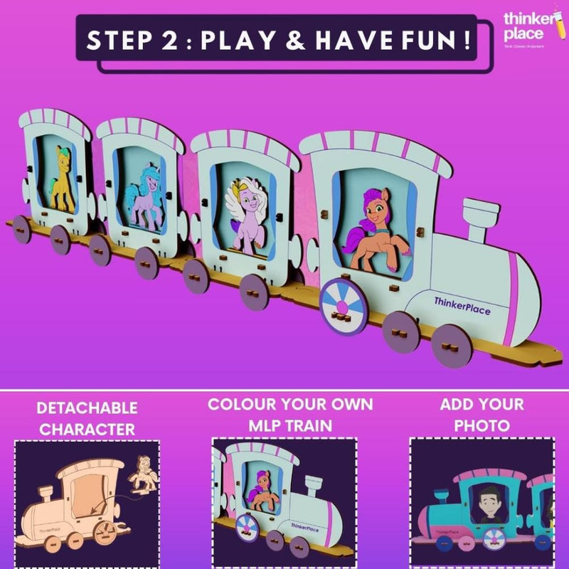 ThinkerPlace My Little Pony Magical Mini Train Photo Frame