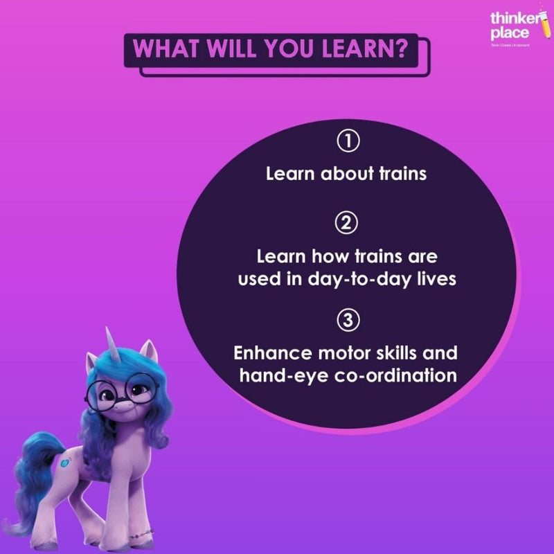ThinkerPlace My Little Pony Magical Mini Train Photo Frame