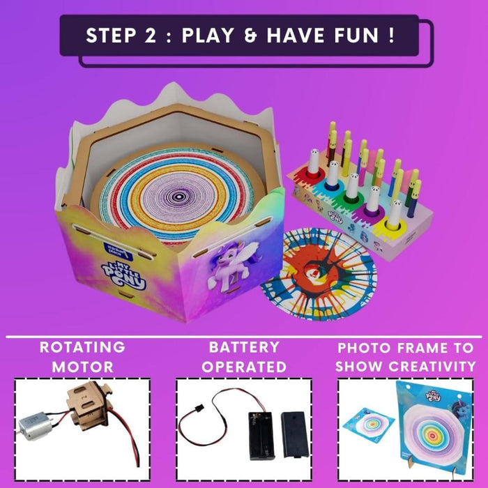 ThinkerPlace My Little Pony Spin Art Machine-STEM toys-ThinkerPlace-Toycra