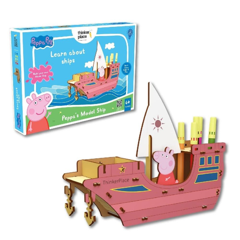 ThinkerPlace Peppa Pig Model Ship Pen Stand
