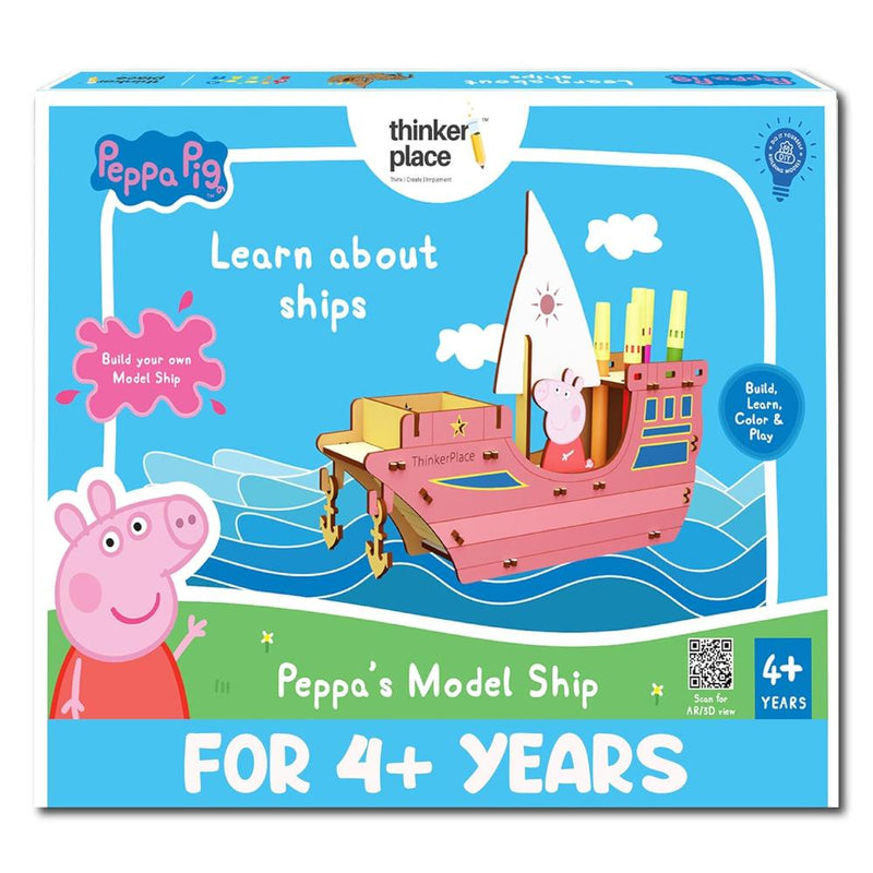 ThinkerPlace Peppa Pig Model Ship Pen Stand