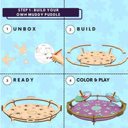 ThinkerPlace Peppa's Muddy Puddle Spin Tops Game