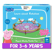 ThinkerPlace Peppa's Muddy Puddle Spin Tops Game