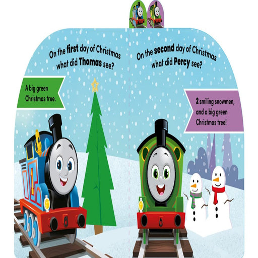 Thomas & Friends : The 12 Engines Of Christmas-Board Book-Hc-Toycra