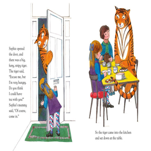 Tiger Who Came To Tea(Board Book)-Board Book-Hc-Toycra