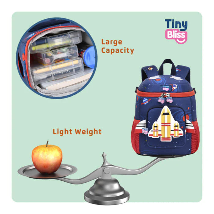 Tiny Bliss Bag For Kids-Space Shuttle-Back to School-Tiny Bliss-Toycra