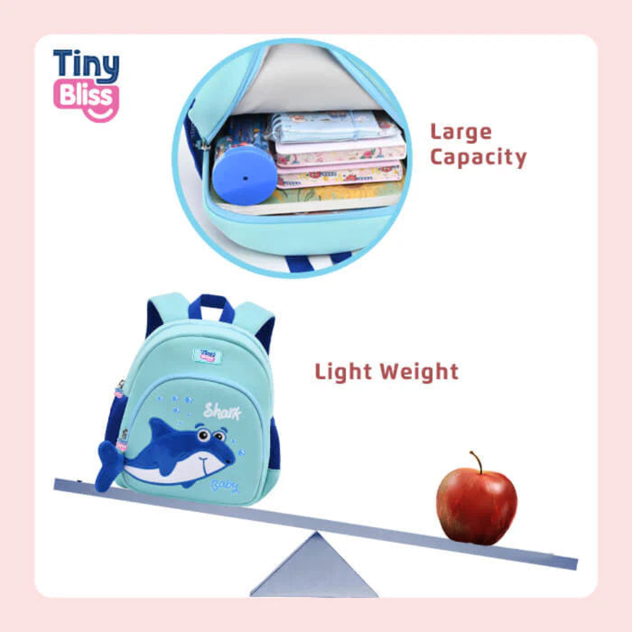 Tiny Bliss Bag -Little shark-Back to School-Tiny Bliss-Toycra